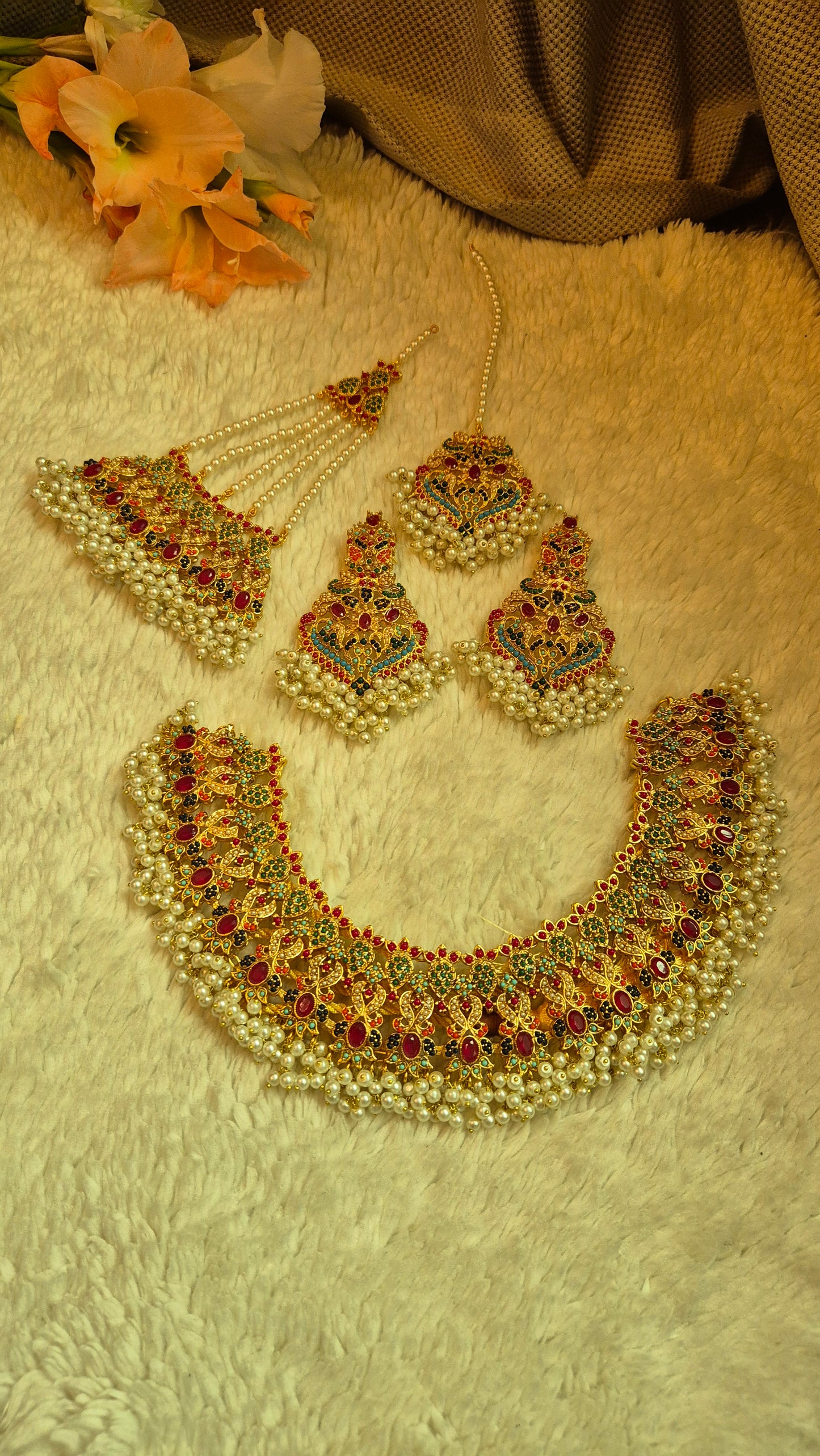 Naurattan bridal set