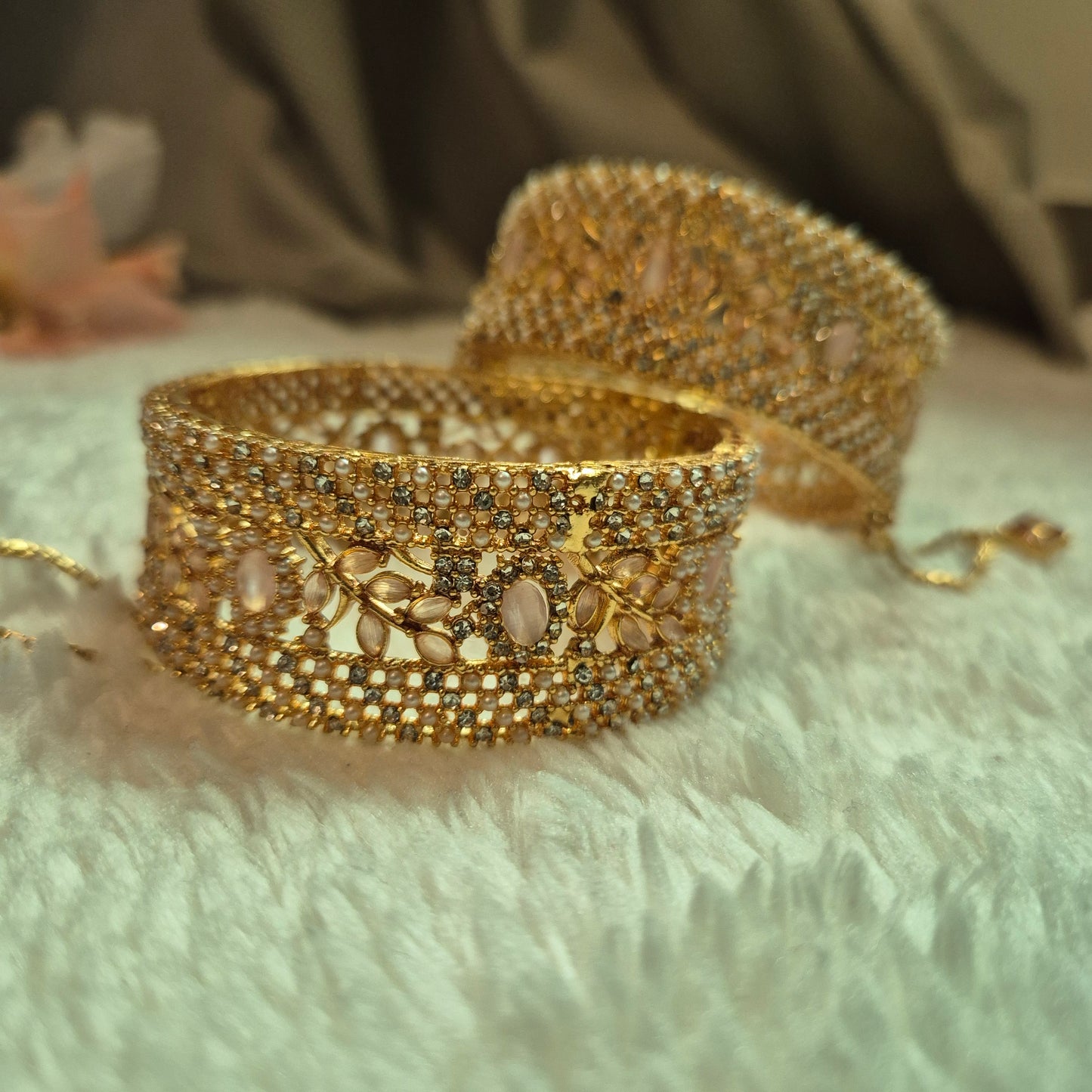 Golden bangles